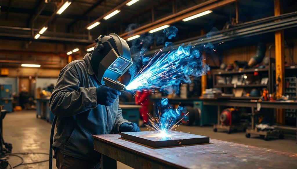 flux-cored arc welding