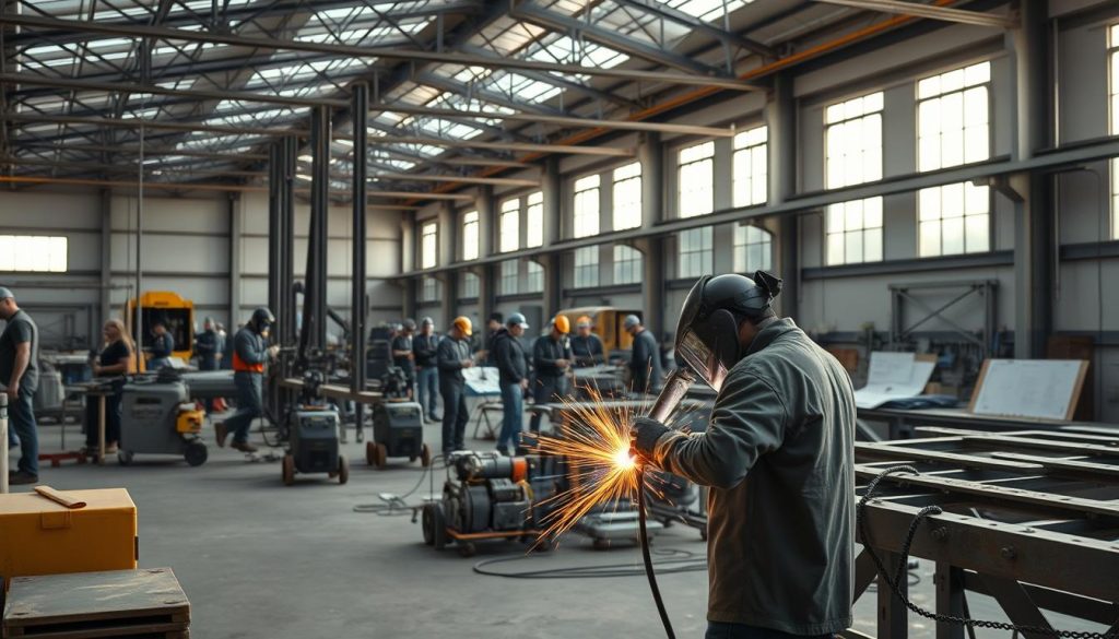 welding environment optimization