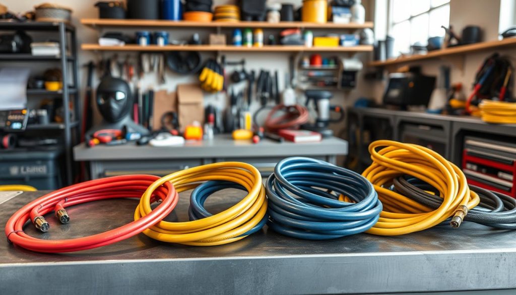 welding extension cable management