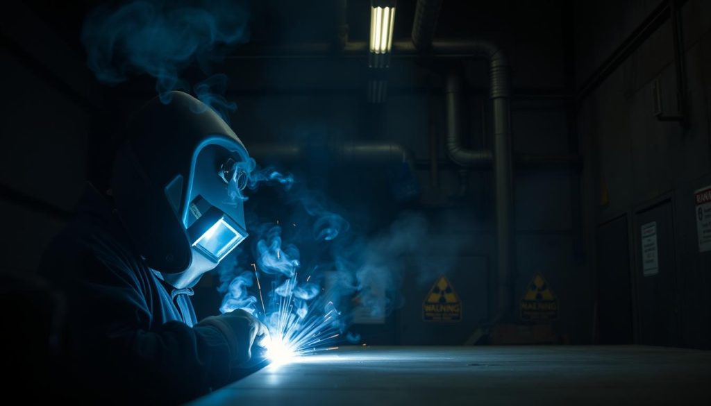 welding fumes radiation hazards
