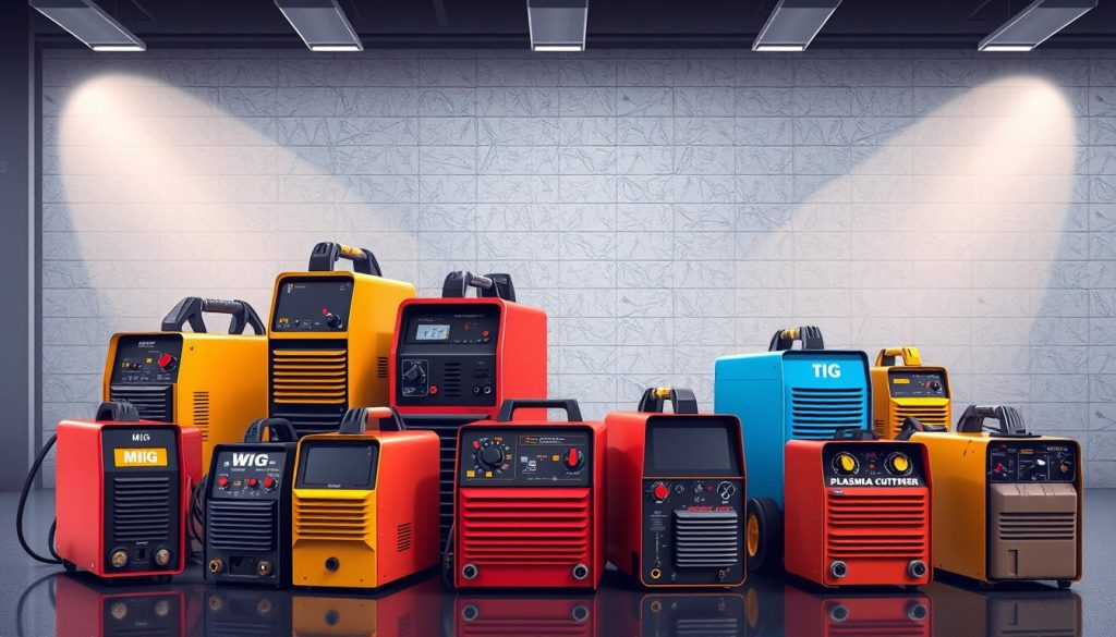 welding machine types comparison