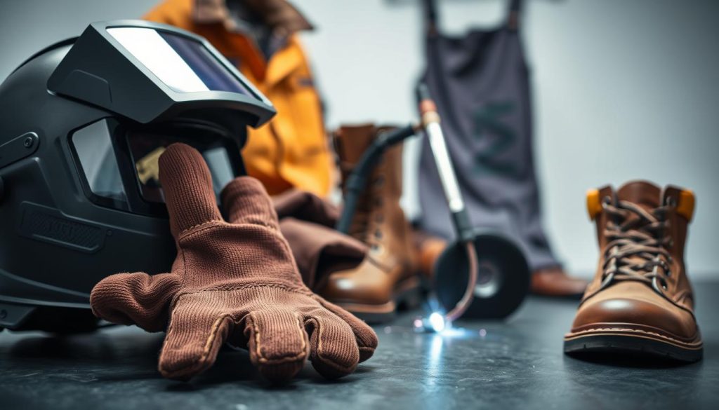 welding ppe gear components