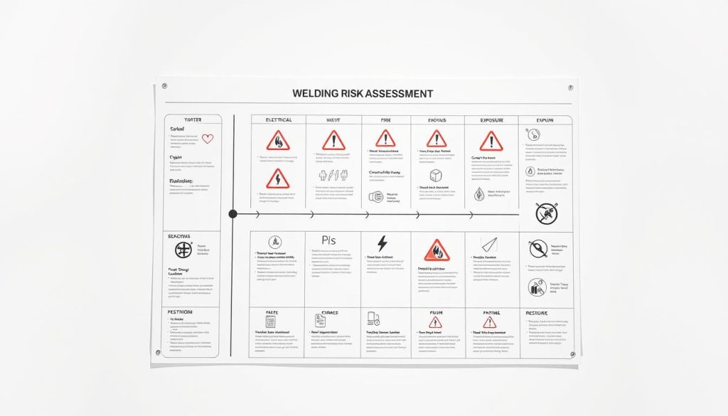 welding risk assessment diagram