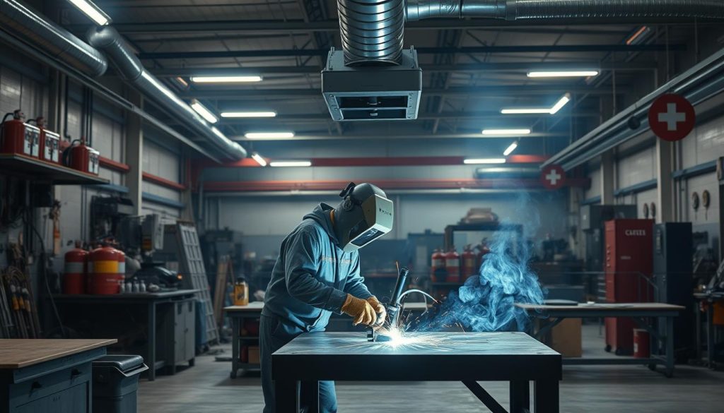 welding area ventilation and safety