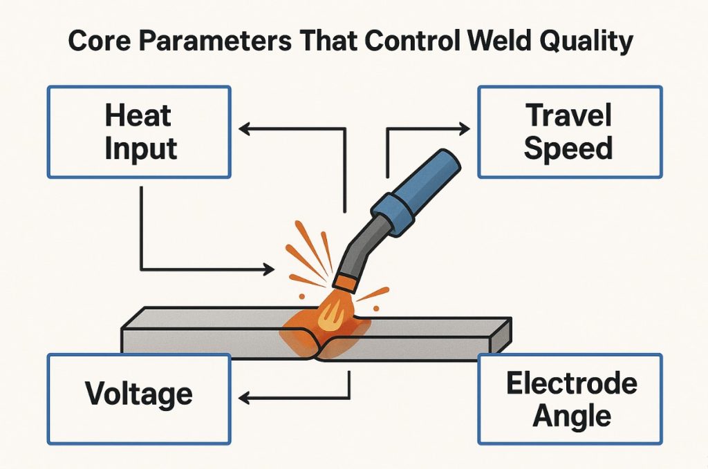 Core welding Parameter